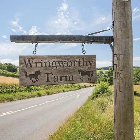 Lena Cottage: Eco-Friendly Dartmoor Retreat at Wringworthy Farm Marytavy Exterior photo